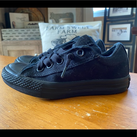 Converse Other - Kids all black converse